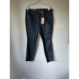 Madewell Coated Skinny Skinny Jeans Womens 32 Blue Style 16759 Pants Pockets‎